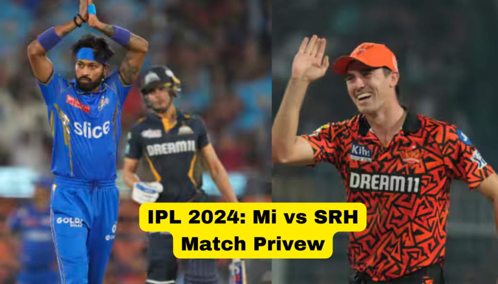 MI vs SRH Match Privew